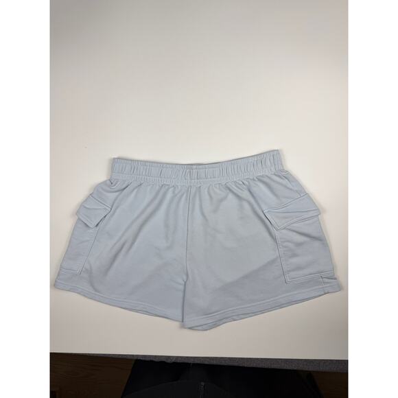 Wild Fabel Pants - Wild Fable Cargo Lounge Shorts Women’s XXL Light Blue Casual Sweat Shorts